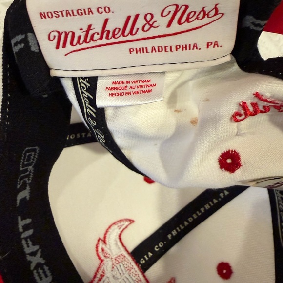 Mitchell & Ness Chicago Bulls Snapback Hat – Red/White – Adjustable – (NWOT) - Picture 6 of 7